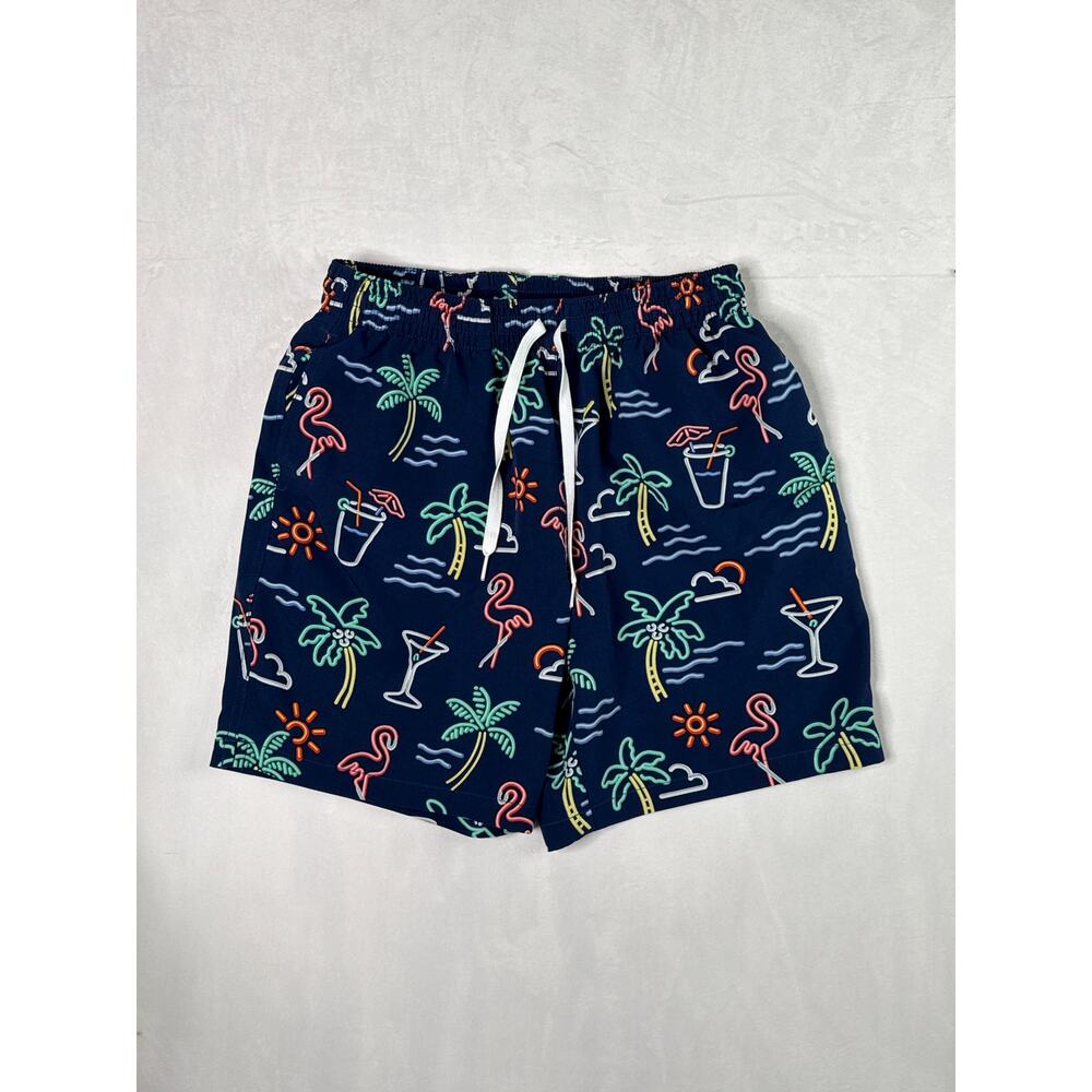 Cubbies The Neon Lights Swim‎ Trunks Mesh Lining Men's Size M